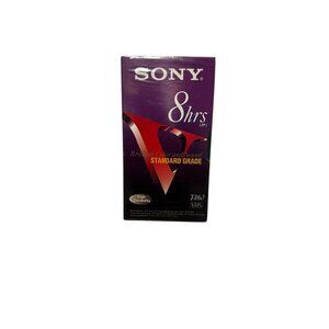✨ SKU 565 – Sony VHS T-160 Blank Video Cassette Sealed Brilliant Color Sound